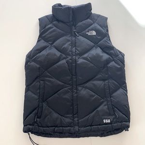North Face thick puffer vest. Perfect Size M